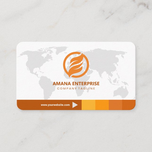 Professionell Modern QR Anpassningsbar Personlig f Visitkort (Framsida)