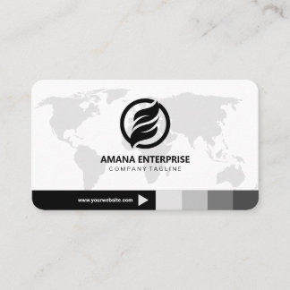 Professionell Modern QR Anpassningsbar Personlig f Visitkort