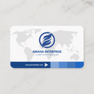 Professionell Modern QR Anpassningsbar Personlig f Visitkort