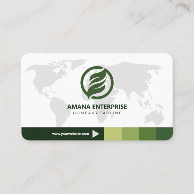 Professionell Modern QR Anpassningsbar Personlig f Visitkort (Framsida)