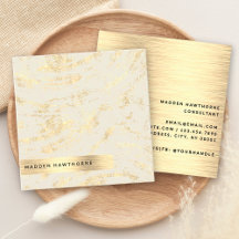 Professionell Modern Simple Guld Brushed Metall Fo