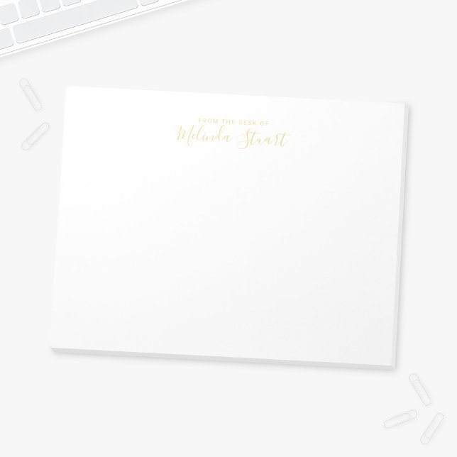 Professionell Modern skript Anteckningsblock (Skapare uppladdad)