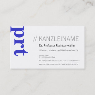 professionell modern visitkort