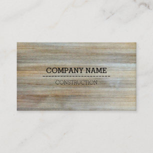 Professionell Modern Wood Grain Struktur #3 Visitkort