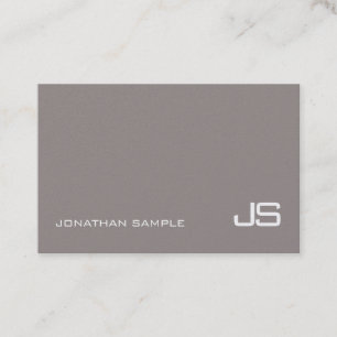 Professionell Monogram - modern design - lyx Visitkort