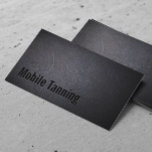 Professionell Mörk Mobile Tanning Salon Visitkort<br><div class="desc">Professionell Mörk Mobile Tanning Salon Affärskort.</div>