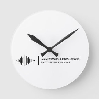 Professionell Musician Clock Rund Klocka
