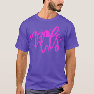 Professionell Nagel Art Manicurist Pedicurist T Shirt
