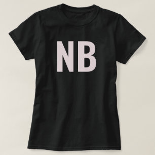 Professionell Nail Salon Modern minimalistisk pers T Shirt