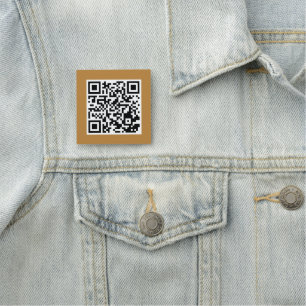 Professionell Namn bricka med skannerbar QR-kod Namnbricka