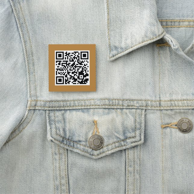 Professionell Namn bricka med skannerbar QR-kod Namnbricka (På plats)