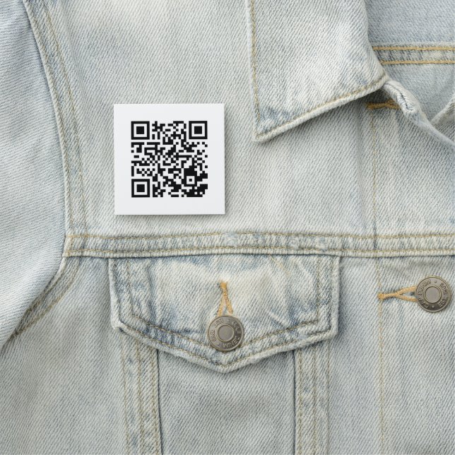 Professionell Namn bricka med skannerbar QR-kod Namnbricka (På plats)