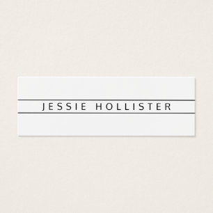 Professionell Namn & Info Litet Visitkort