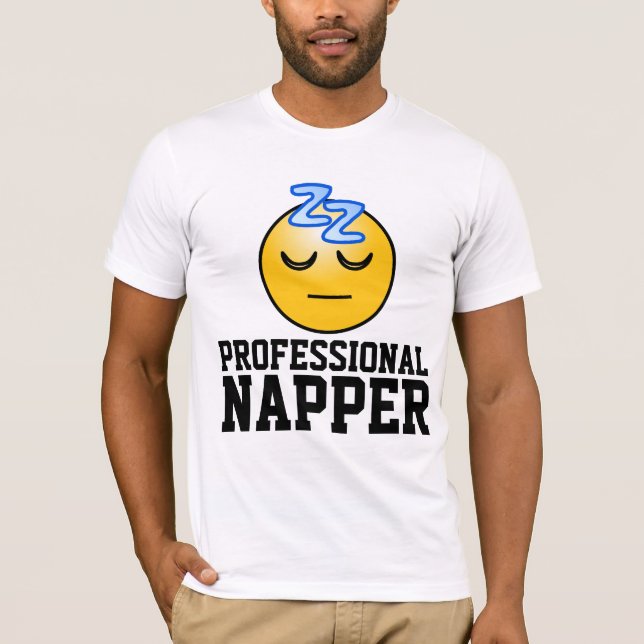 PROFESSIONELL NAPPER LUNT-SHIRTS T SHIRT (Framsida)
