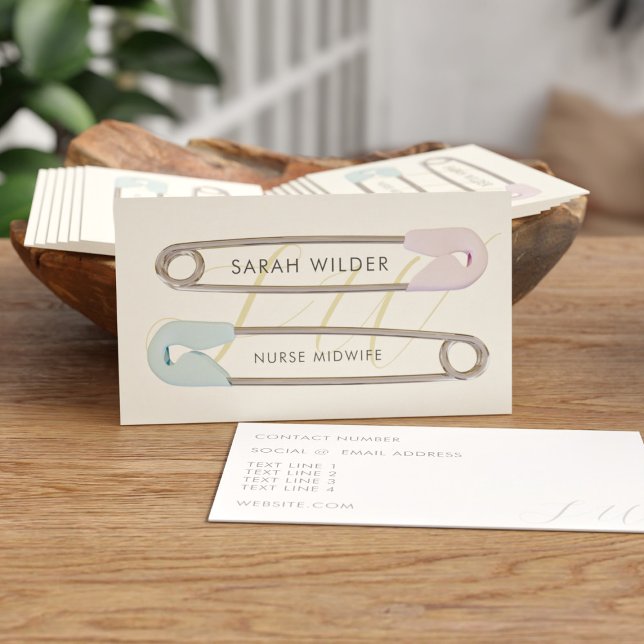 Professionell Nurse Midfru Doula Affärskorts Visitkort (Skapare uppladdad)