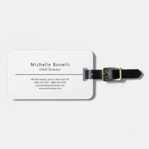 Professionell - oformaterat, modernt, minimalistis bagagebricka