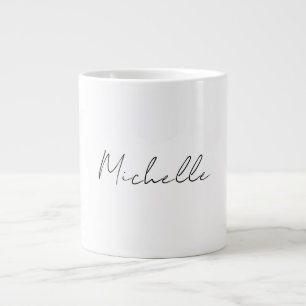 Professionell - oformaterat, modernt, minimalistis jumbo mugg