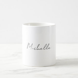 Professionell - oformaterat, modernt, minimalistis kaffemugg
