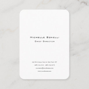 Professionell - oformaterat, modernt, minimalistis visitkort