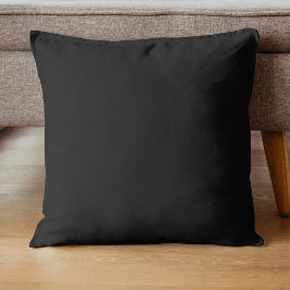 Professionell Onyx Black Färg | Klassisk Elegant Kudde