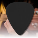 Professionell Onyx Black Färg | Klassisk Elegant Plektrum<br><div class="desc">Professionell Onyx Black Solid Färg</div>