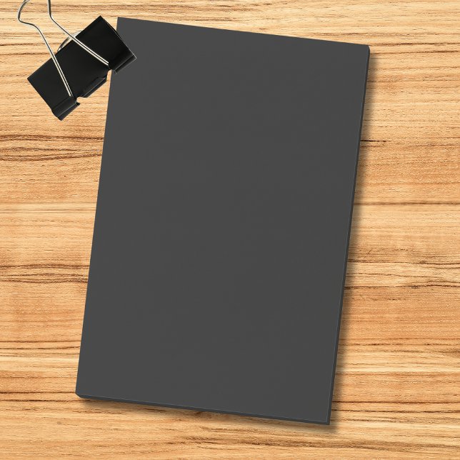 Professionell Onyx Black Färg | Klassisk Elegant Post-it Block (Skapare uppladdad)