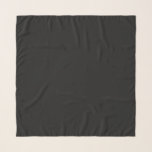Professionell Onyx Black Färg | Klassisk Elegant Sjal<br><div class="desc">Professionell Onyx Black Solid Färg</div>