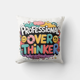 Professionell över Thinker Dekorativ kudde
