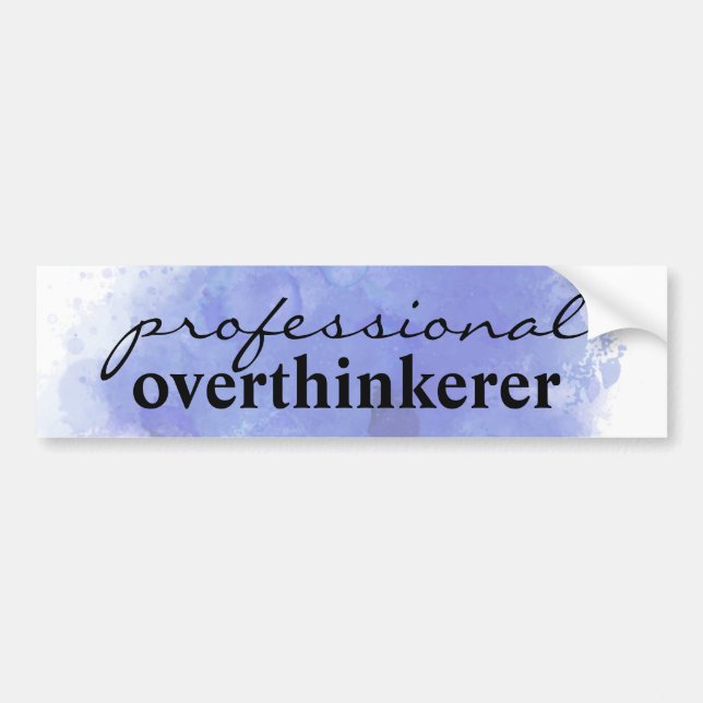 professionell överanalysator bildekal (Framsidan)