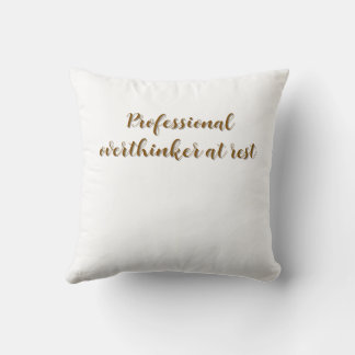 Professionell överanalysator i vila kudde