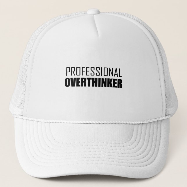 Professionell övertänkare keps (Framsida)