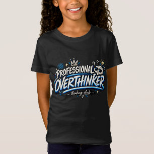 Professionell Övertänkare Rolig Tänkarklubb Mem T Shirt