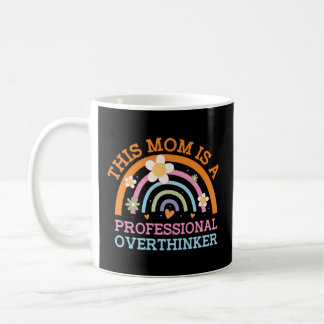 Professionell Overthinker Mamma Hobby Mor Pastime Kaffemugg