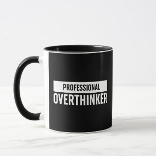 Professionell Overthinker Mugg