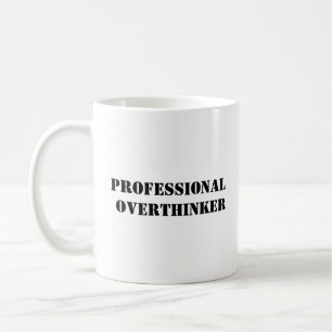Professionell Overthinker Mugg
