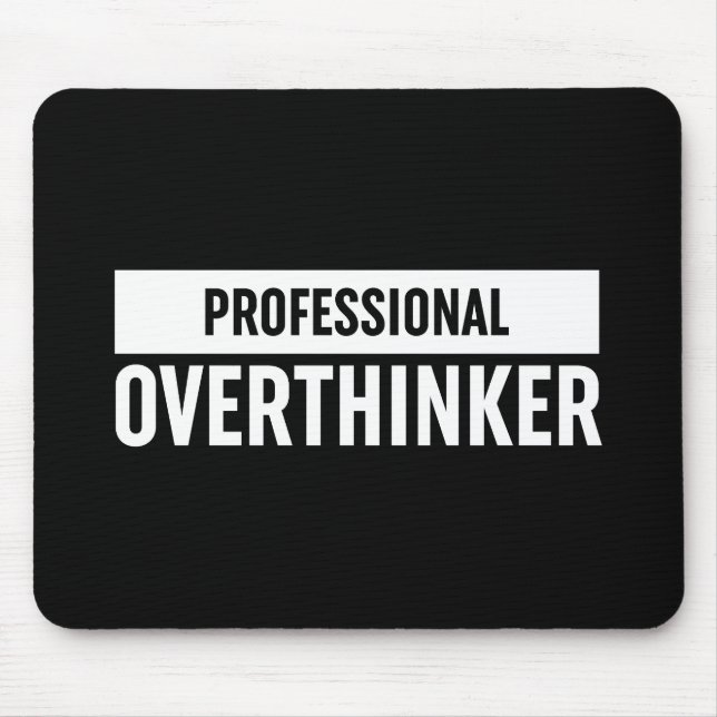 Professionell Overthinker Musmatta (Framsidan)