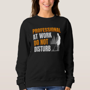 Professionell på arbetsplatsen stör inte Metall de T Shirt