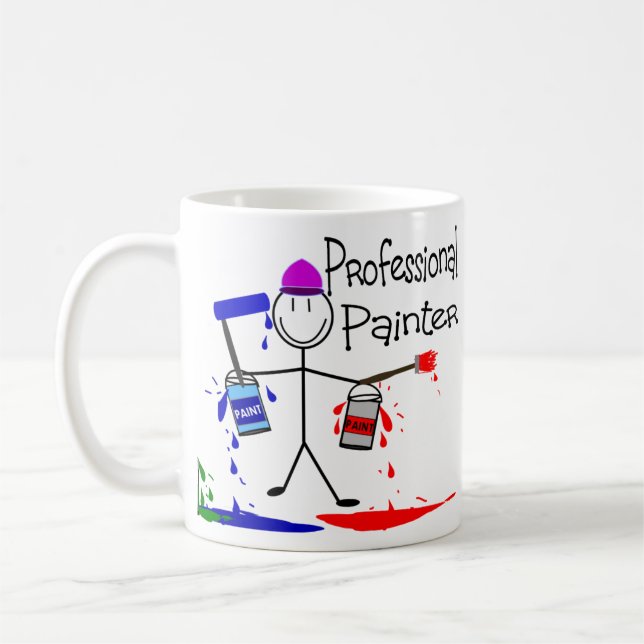 Professionell Painter Kaffemugg (Vänster)