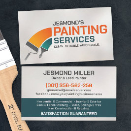 Professionell Painting Services - House Painter Bu Visitkort