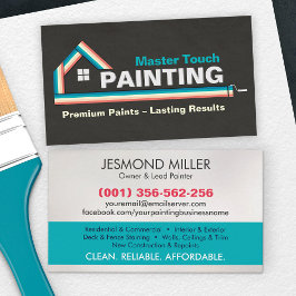 Professionell Painting Services - House Painter Bu Visitkort