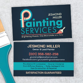 Professionell Painting Services - House Painter Bu Visitkort