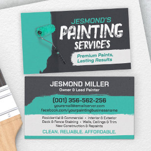 Professionell Painting Services - husmålare Visitkort