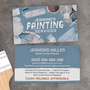 Professionell Painting Services - husmålare Visitkort
