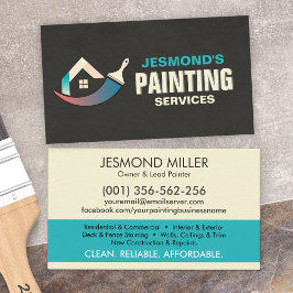 Professionell Painting Services - husmålare Visitkort