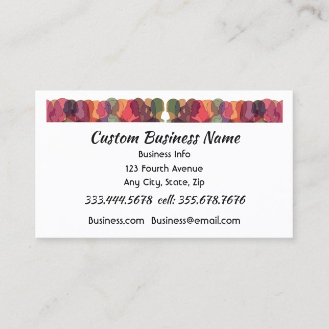 Professionell Personnel Mgr, HR Mgr Visitkort (Framsida)