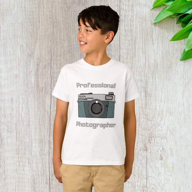 Professionell Photo T-Shirt-fotokamera T Shirt (Skapare uppladdad)