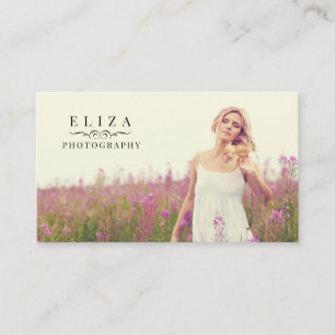 Professionell Photograf Studio Visitkort