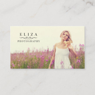 Professionell Photograf Studio Visitkort