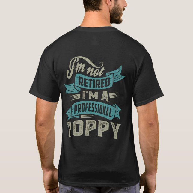 Professionell Poppy T Shirt (Baksida)