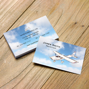 Professionell Private Pilot, Anpassningsbar Aviati Visitkort